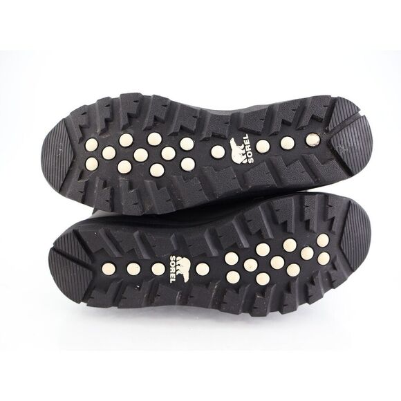 Sorel Whitney Tall Lace Women's Size 9 Black Waterproof Boots Winter Comfy - Picture 9 of 11